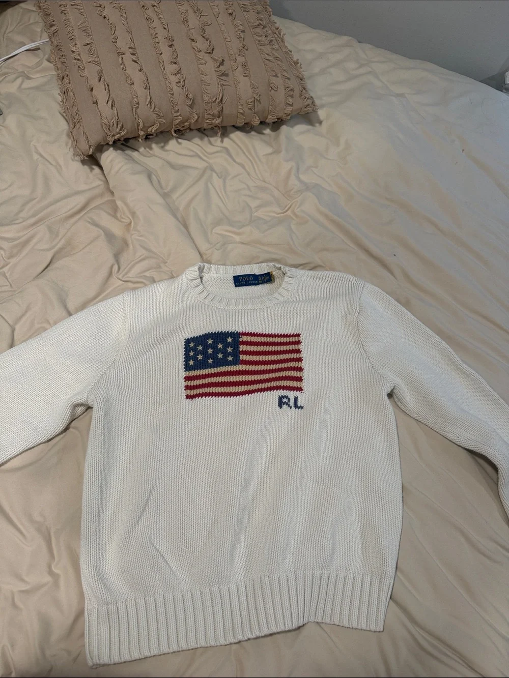 ICONIC flag sweater by Ralph Lauren
